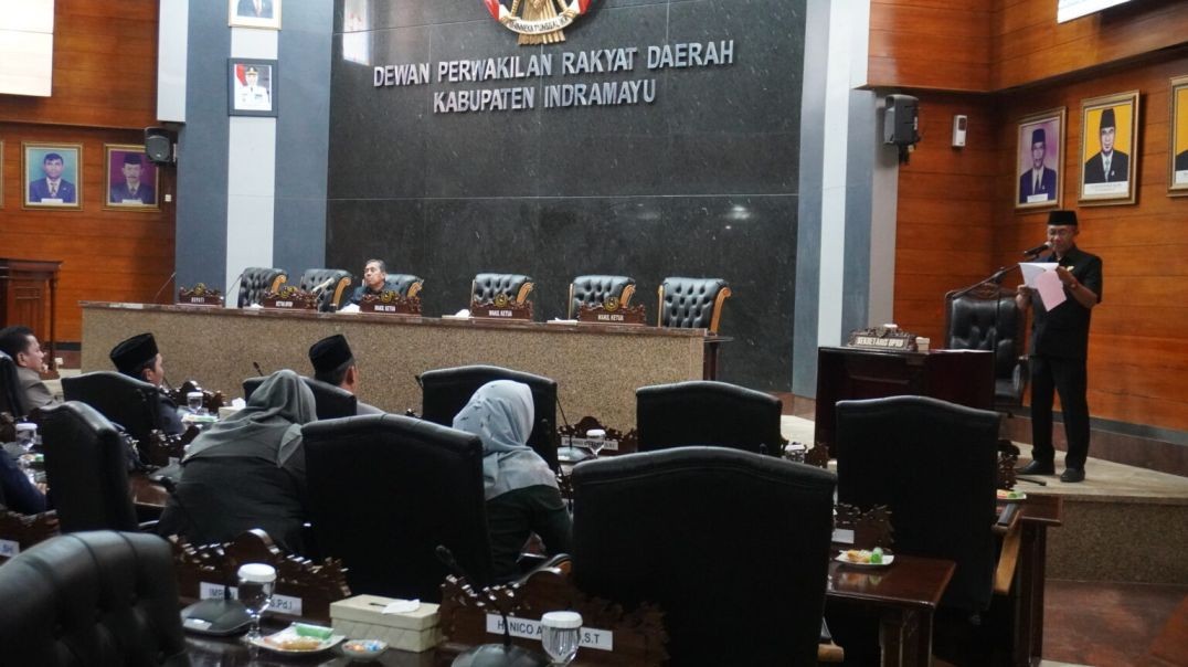 Rapat Paripurna DPRD Kabupaten Indramayu Pembentukan Fraksi